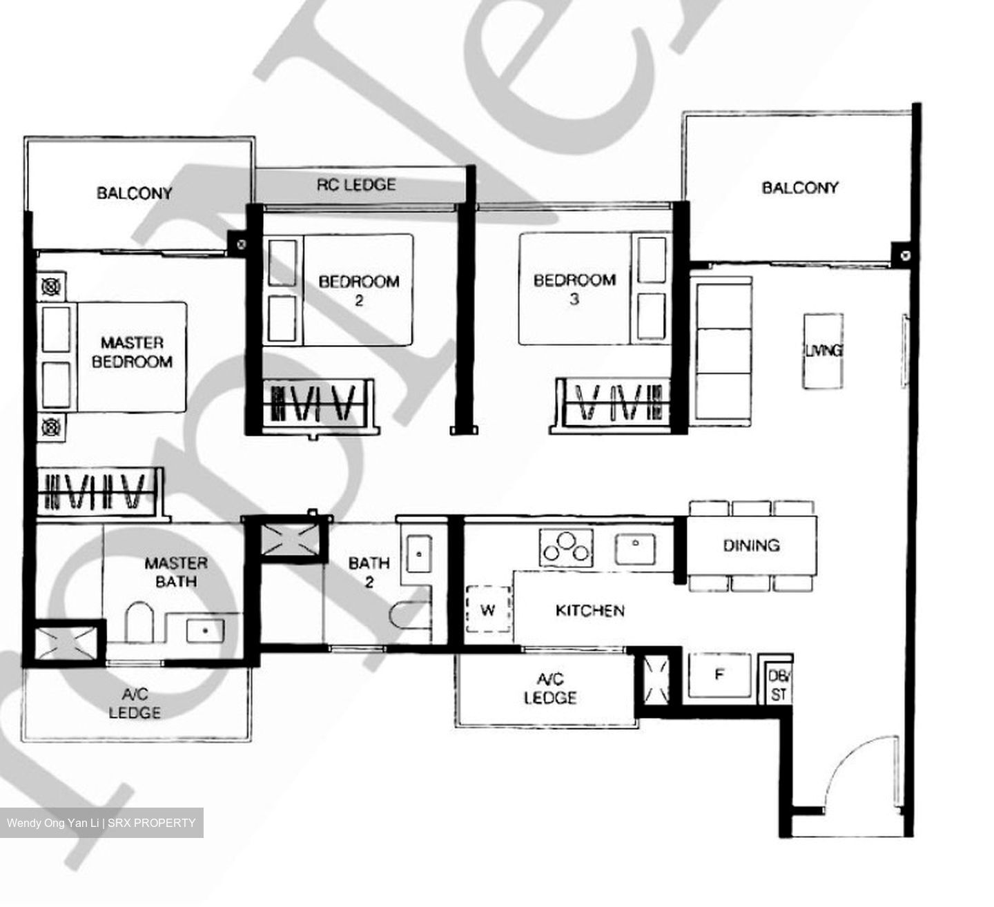 Le Quest (D23), Apartment #612810311